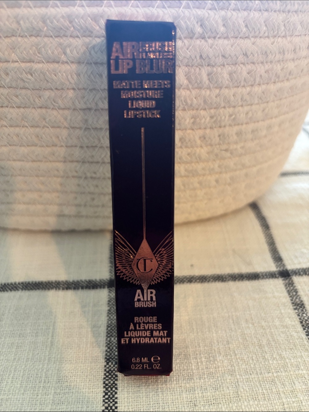 Charlotte Tilbury Airbrush Lip Blush Matte Liquid Lipstick - Pillow talk Blur